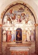 PERUGINO, Pietro, Trinity and Six Saints
